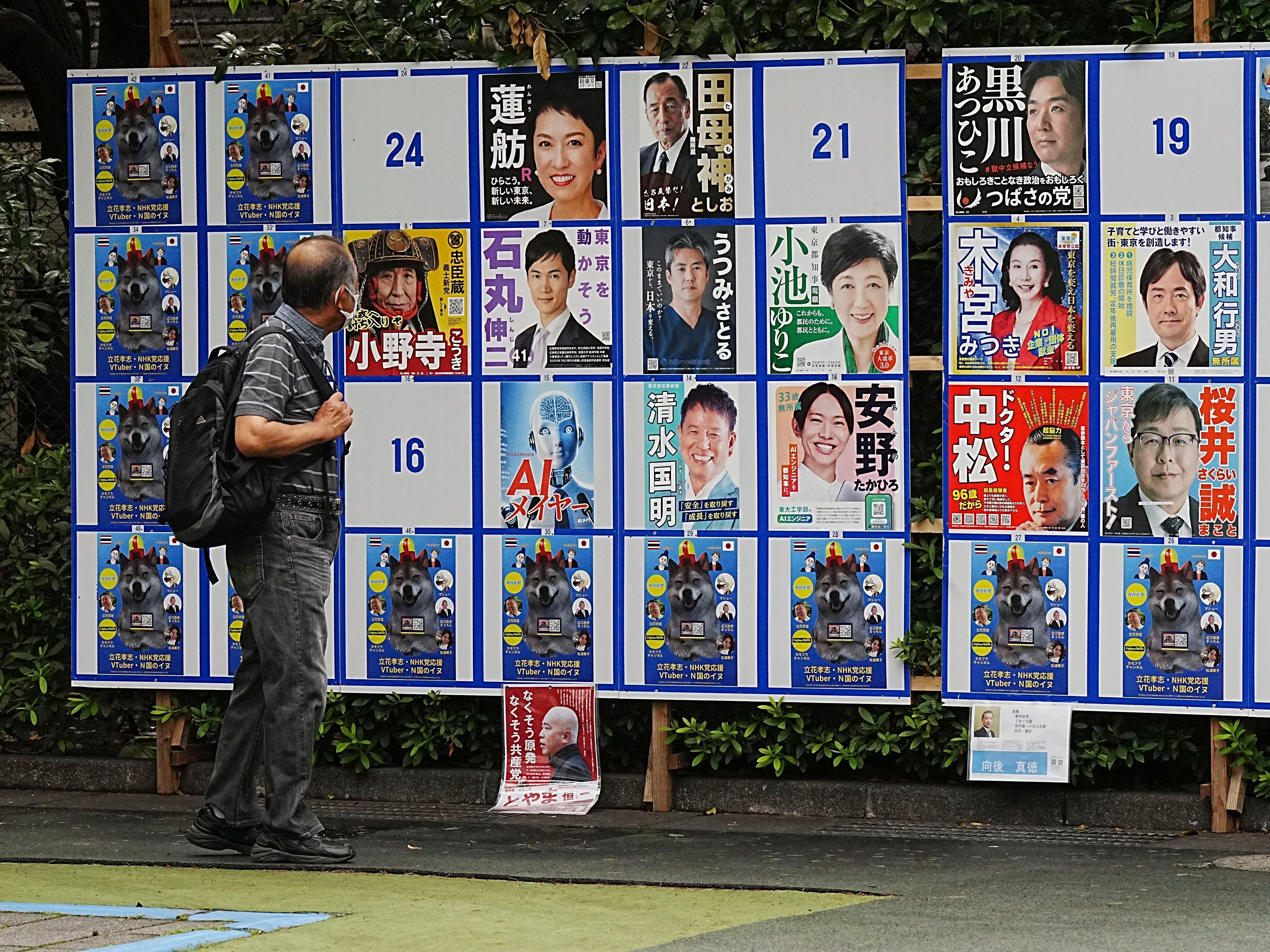 With suggestive poses and pets, 'wacky' election campaigning tests