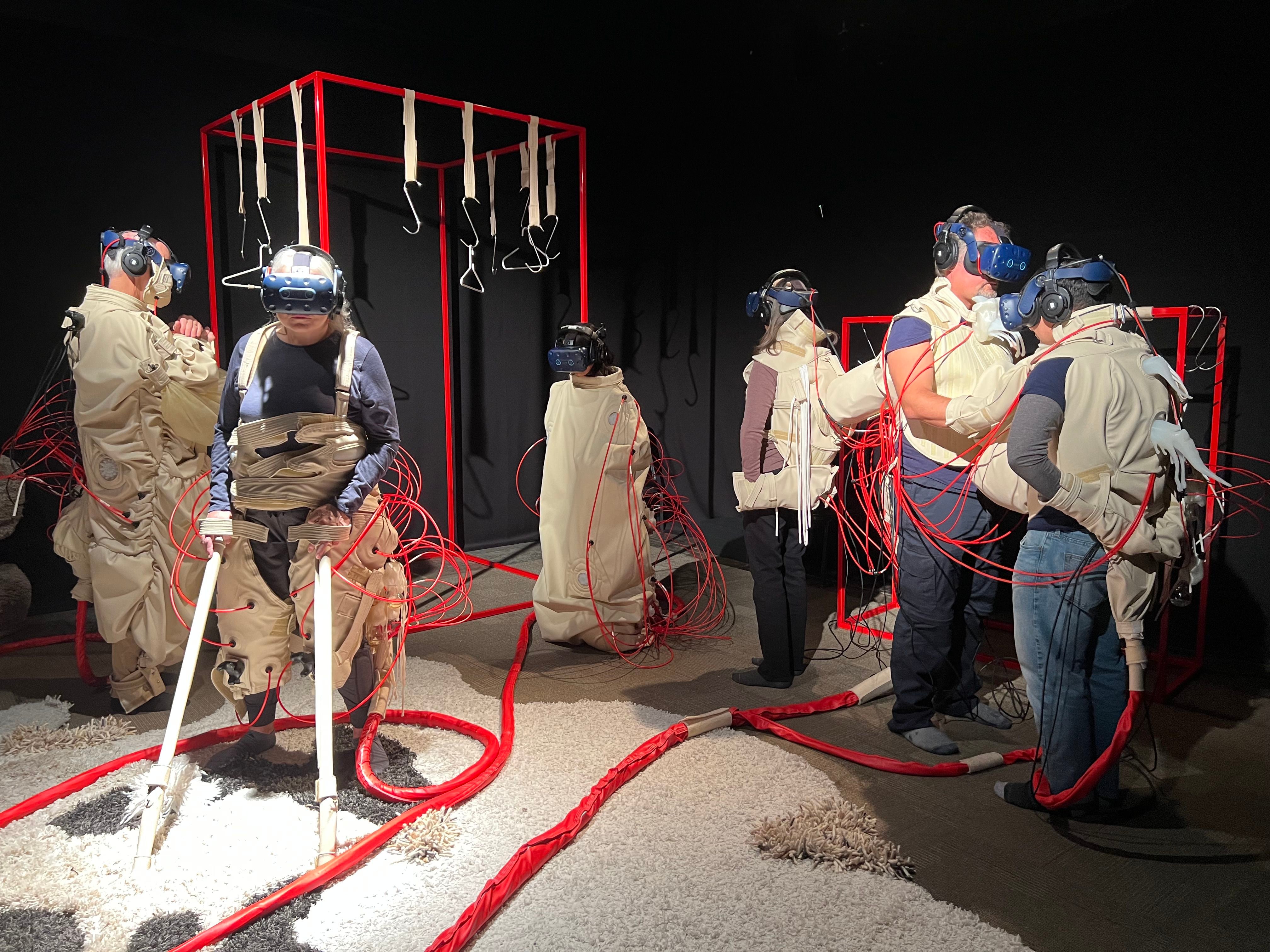 At this Portland art exhibit, you explore virtual worlds to save