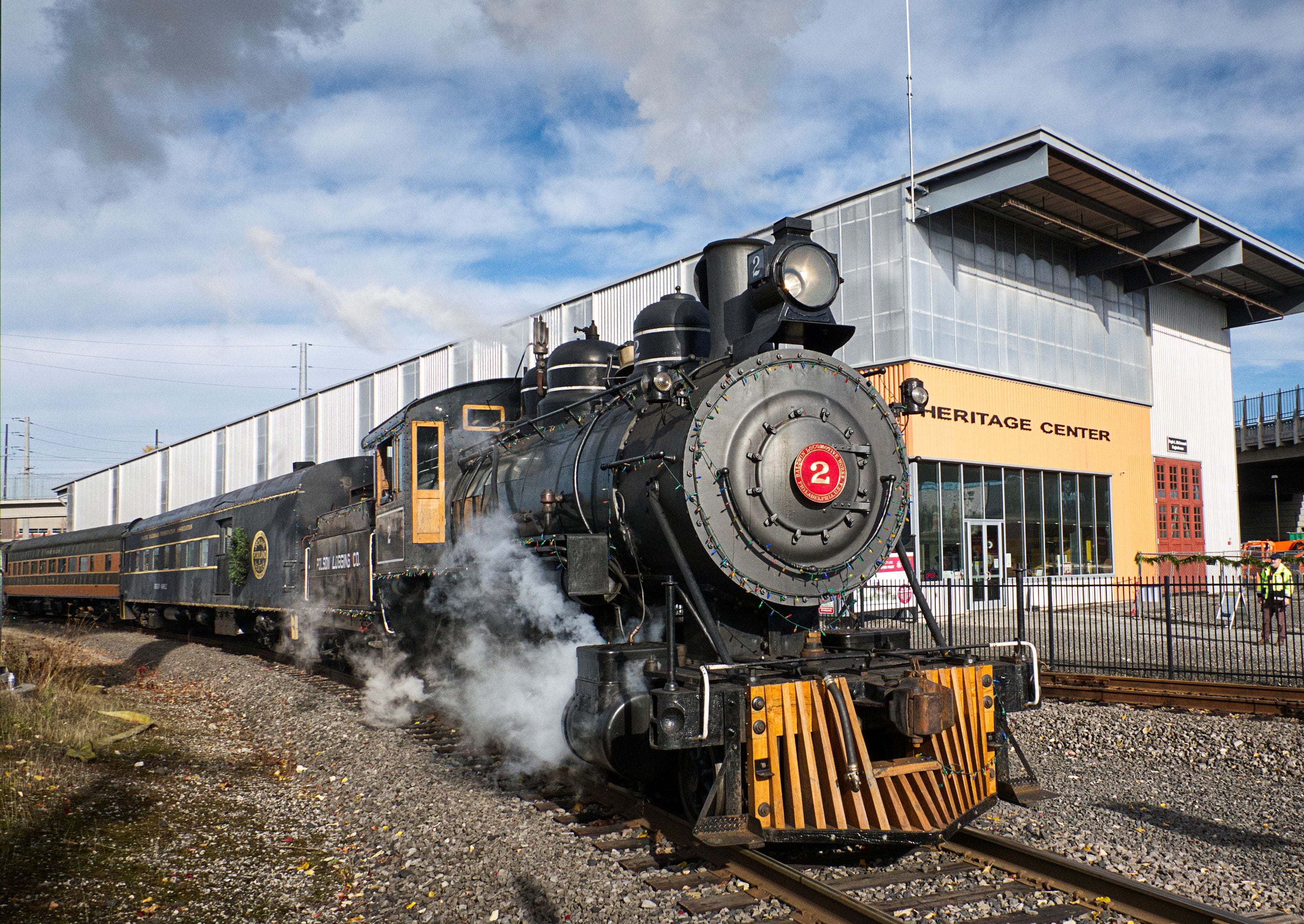 Get on board with the volunteers keeping steam locomotives alive in  Portland - OPB